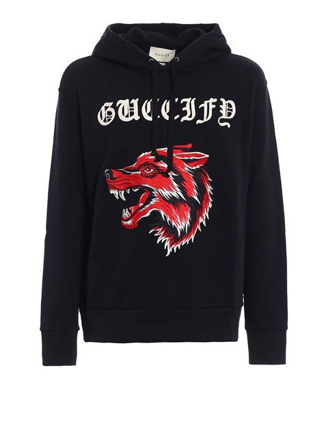 green gucci wolf hoodie|Gucci tracksuit men's.